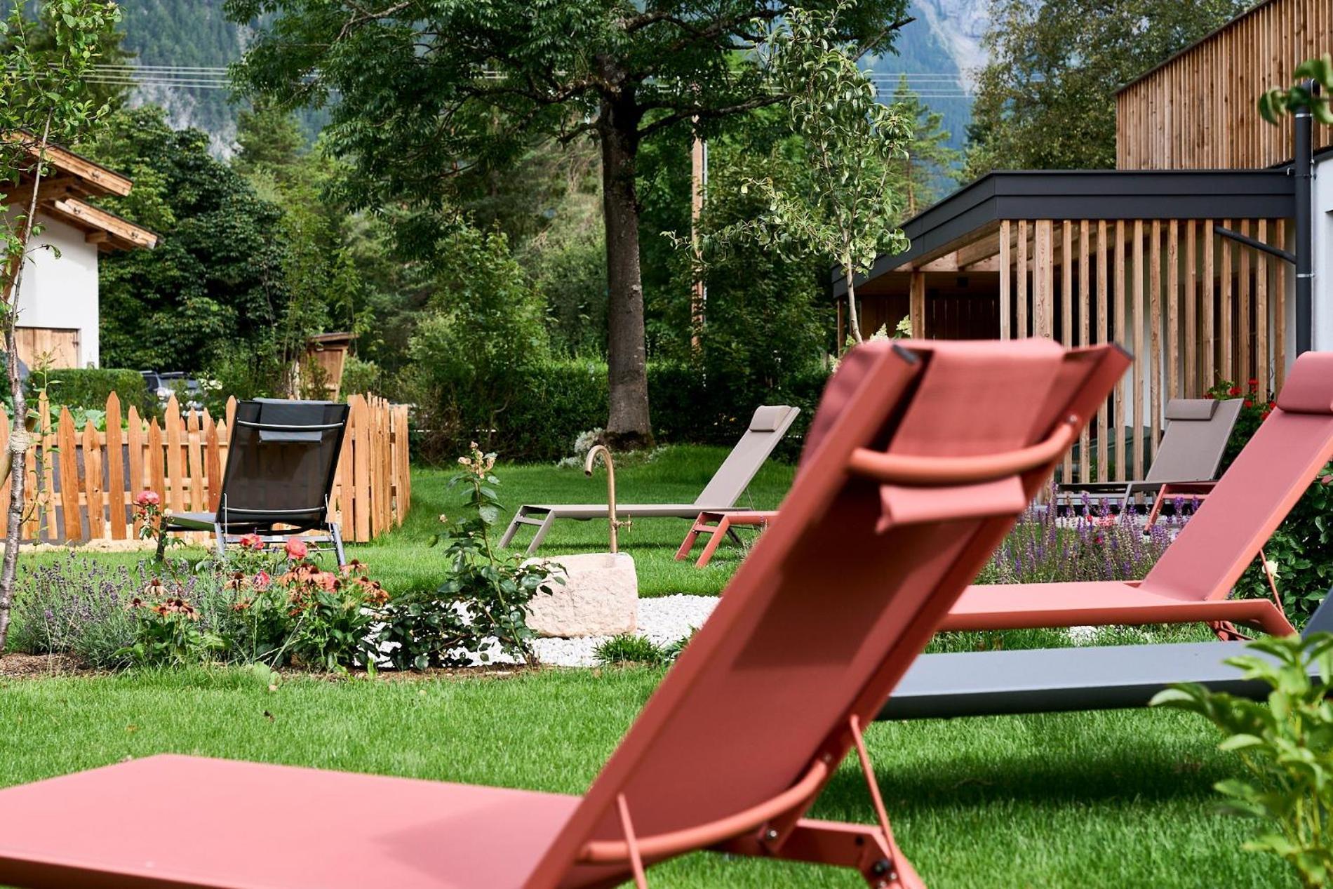 Kurblhof Natur Hotel Appartements Leutasch Eksteriør bilde