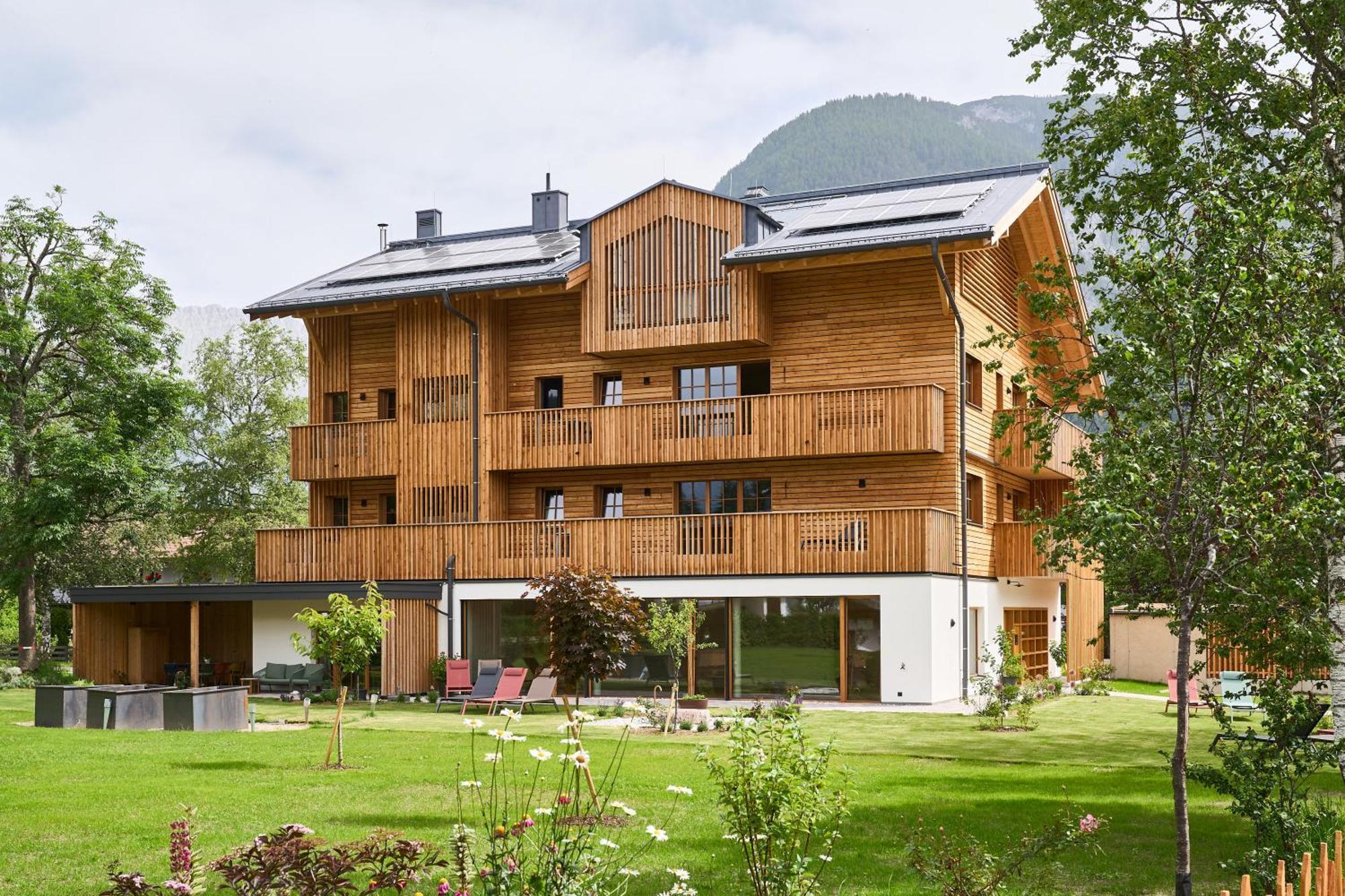 Kurblhof Natur Hotel Appartements Leutasch Eksteriør bilde