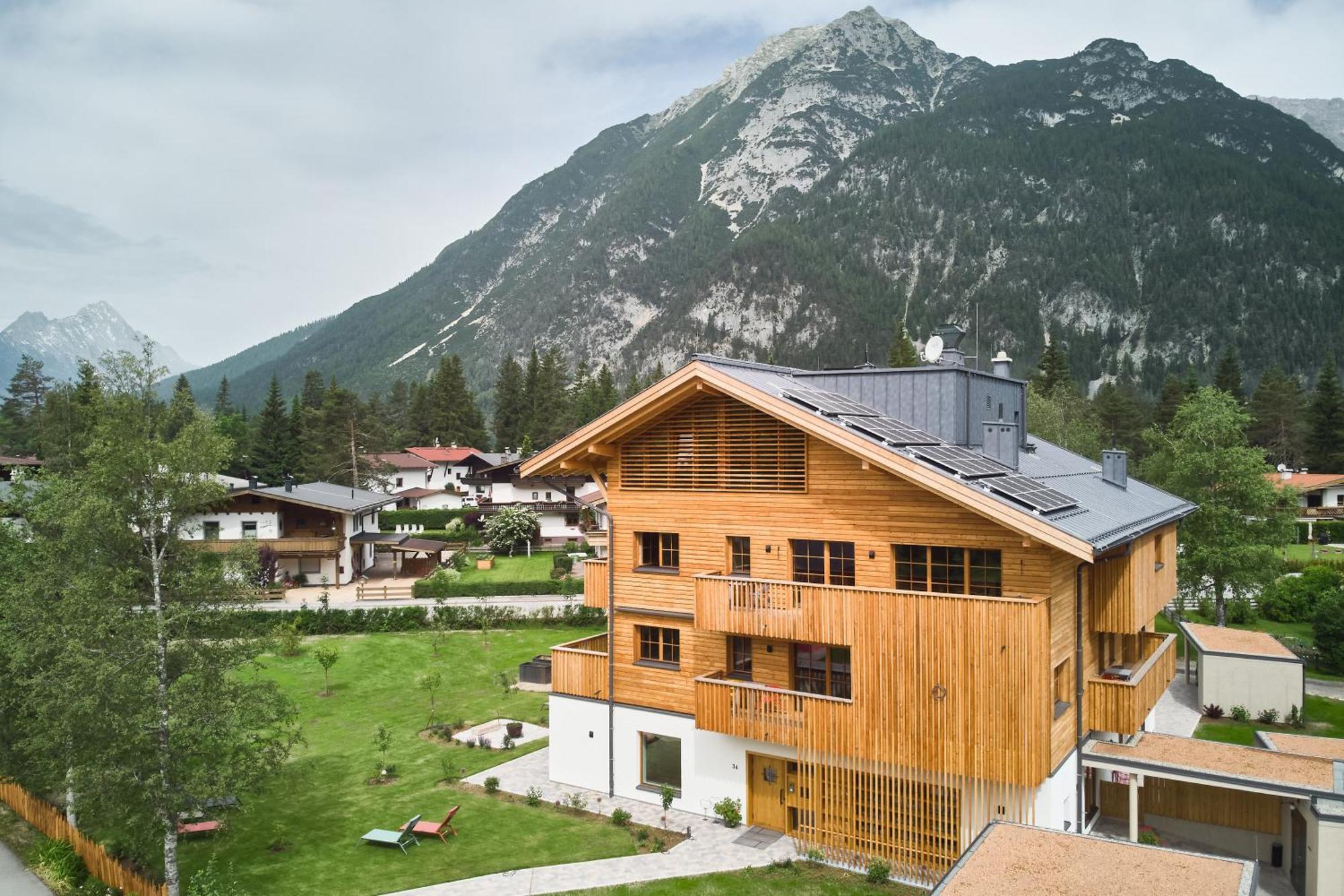 Kurblhof Natur Hotel Appartements Leutasch Eksteriør bilde