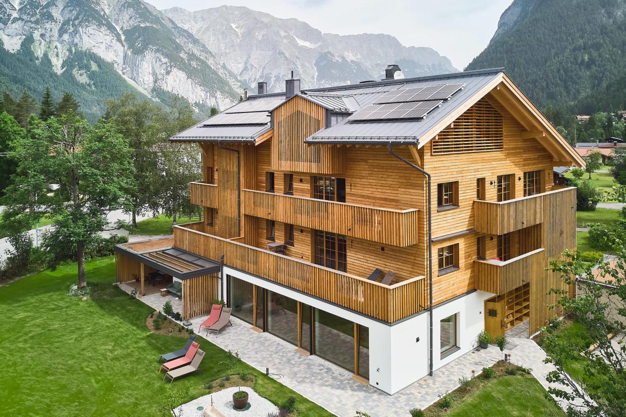 Kurblhof Natur Hotel Appartements Leutasch Eksteriør bilde