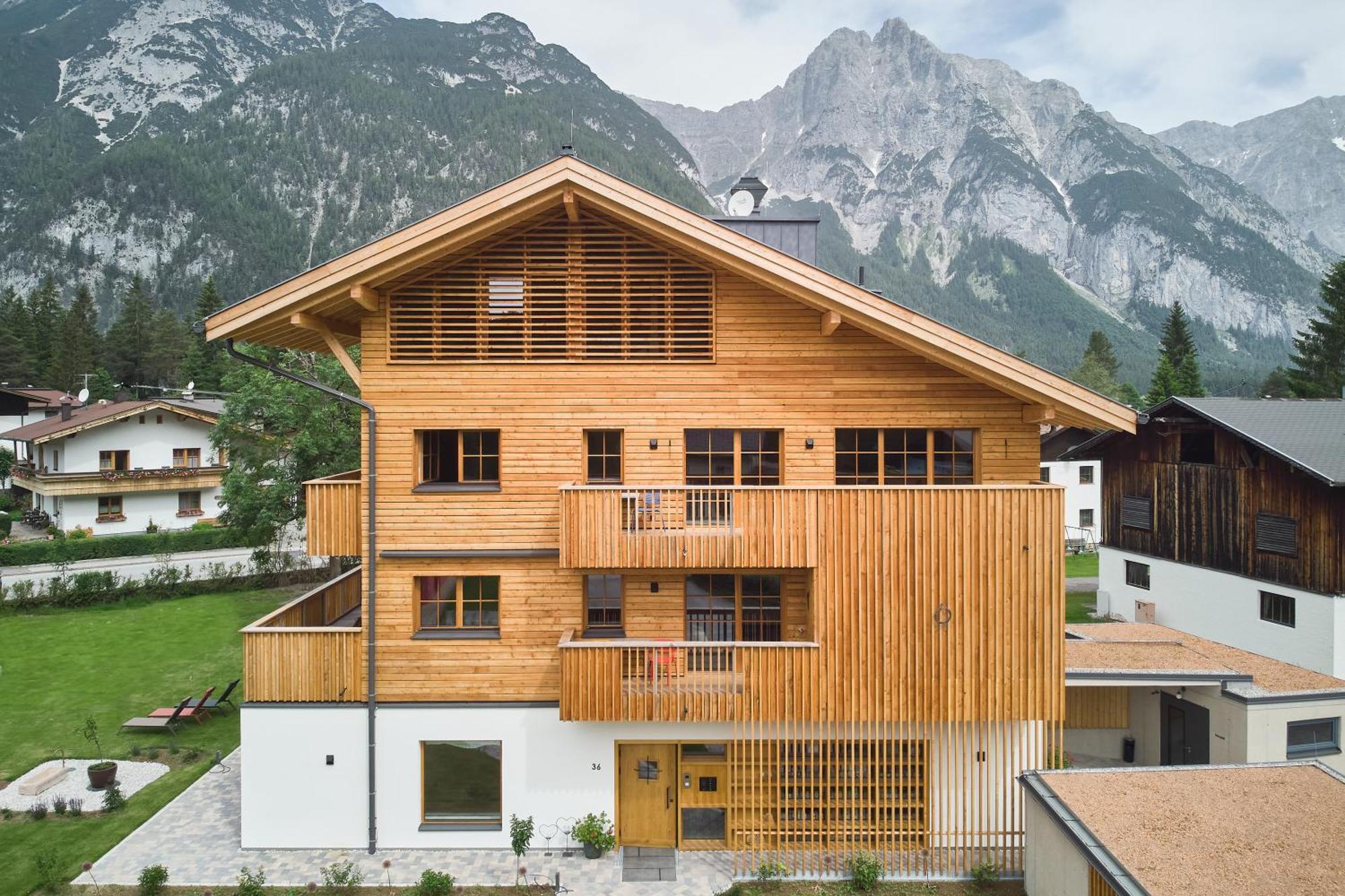 Kurblhof Natur Hotel Appartements Leutasch Eksteriør bilde