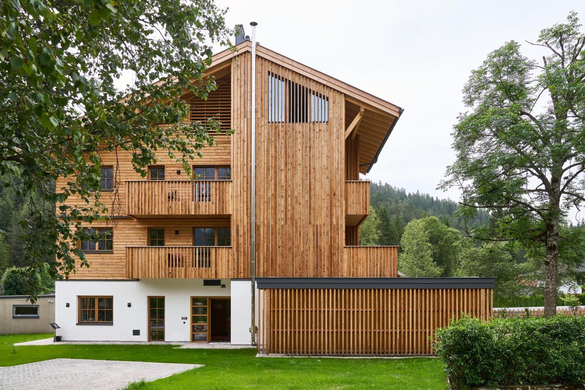 Kurblhof Natur Hotel Appartements Leutasch Eksteriør bilde